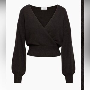 Aritzia Dear Sweater, black sz S